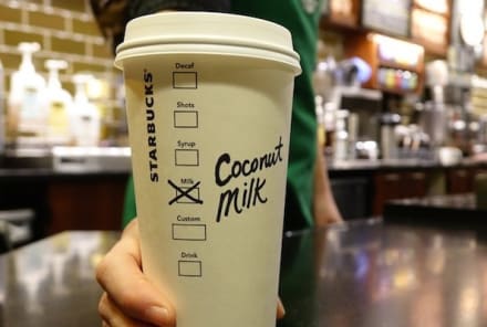 Starbucks Will Start Offering Coconut Milk Nationwide This Month
