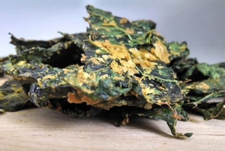 Kale Chips With Nutritional Yeast