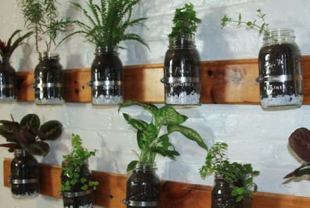 DIY: Build A Mason Jar Herb Garden