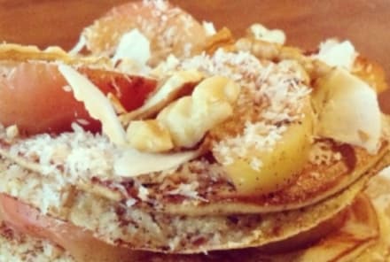 Gluten-Free Recipe: Apple & Coconut Pancakes