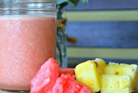 A Pineapple-Watermelon Smoothie That's Perfect For Summer