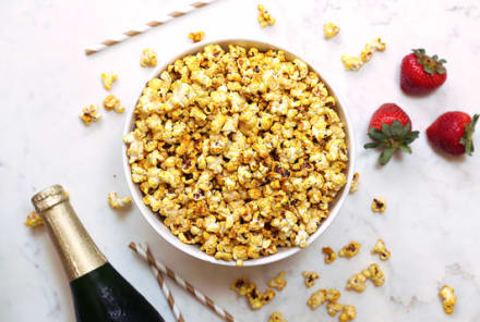 This Golden Turmeric Popcorn Will Win Best Snack At Your Oscar Party