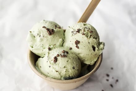 Heck, Yes: Vegan Avocado Mint Chocolate Chip Ice Cream