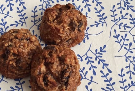 Grain-Free, High-Fiber Breakfast Cookies