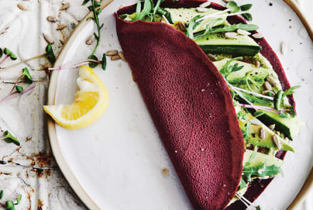 These Beet + Buckwheat Crepes Will Balance Your Chakras