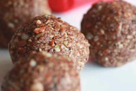 Chocolate Almond Superfood Snack Balls (Raw, Gluten-Free)