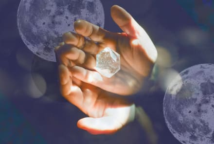 A Full-Moon Crystal Ritual For Transcending Negativity