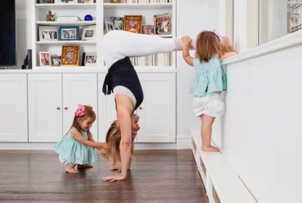 This Mom Of 3 Is A Handstand Pro. Here's What She Eats To Stay Strong