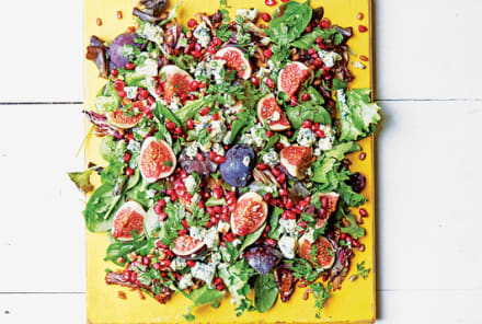 Step Up Your Salad Game With This Farro + Fig Salad