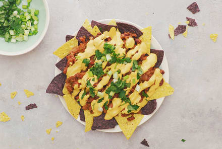 You Won't Believe These Chili Cheese Nachos Are Actually Meat- And Dairy-Free