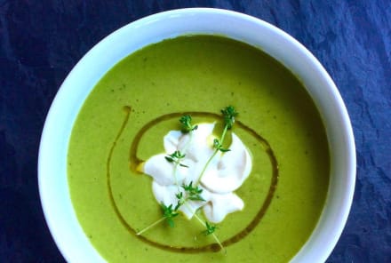 15-Minute Meal: Summer Pea Soup