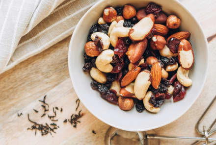 zoey made 5 1/2 cups of trail mix for a camping trip. she wants to