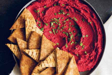The Tahini + Beet Dip That'll Make You Forget All About Hummus