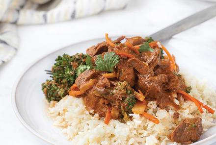 Healthy Slow-Cooker Meal: Thai Beef Stew