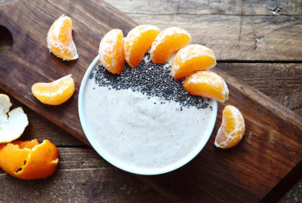 Raw Buckwheat + Clementine Winter Breakfast Bowl