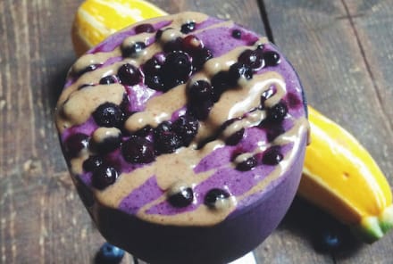 Blueberry Zucchini Smoothie (You Heard It Right!)