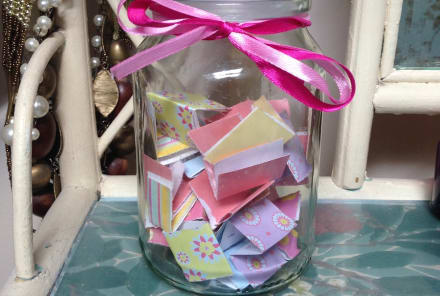 Gratitude Jars Can Quickly Brighten The Mood: How To Make One