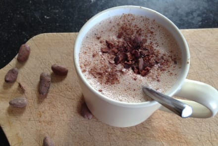 Better Than Coffee! Maca Hot Chocolate