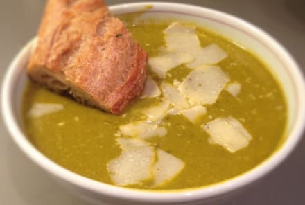 Holy Detox! Kale & Swiss Chard Soup (Recipe)