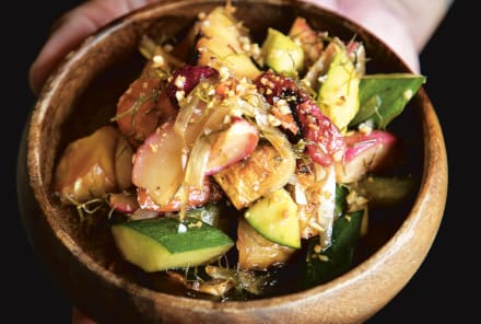 How A Top Chef Makes The Perfect Vegan Poke, Full Of Color & Texture