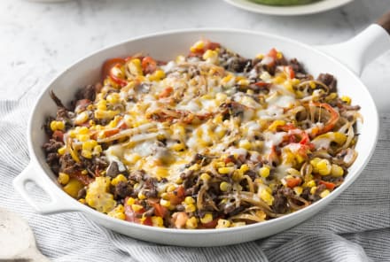 Inspiralize Your Dinner With This Bell Pepper Taco Skillet Recipe