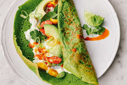 Try These Spinach Pancakes For A Healthy, Savory Breakfast Option