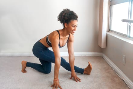 11 Tension-Releasing Leg Stretches, According To Our Top Trainers