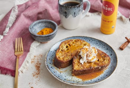 You Just Need 3 Ingredients To Make This Golden-Milk French Toast