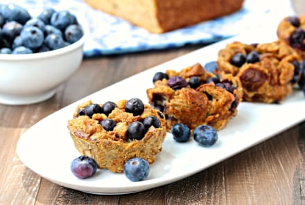 These Blueberry French Toast Muffins Make The Perfect Back-To-School Breakfast