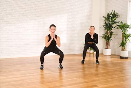 Bored With Simple Squats? Work Glutes & Inner Thighs With This Spicy Variation