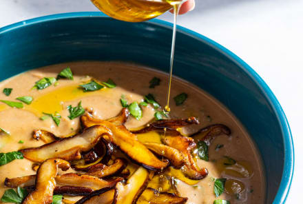 Make The Most Of Chestnut Season With This Mediterranean-Inspired Mushroom Soup