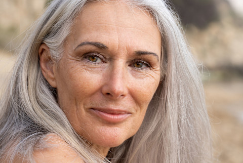 older woman smiling older woman smiling