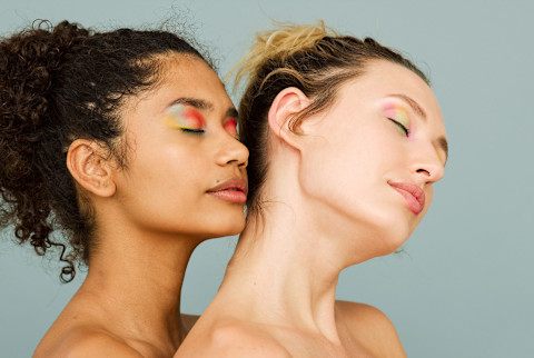 Colorful makeup Colorful makeup