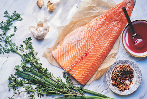 Hibiscus Honey Mustard Salmon Hibiscus Honey Mustard Salmon