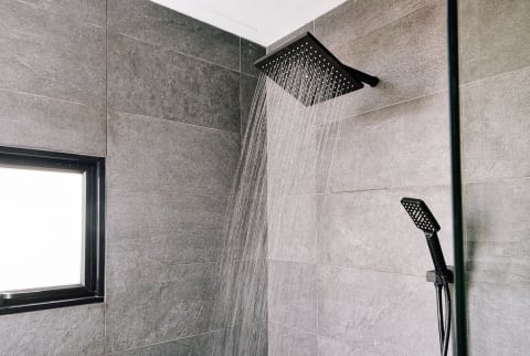 Running Water in a Modern Shower