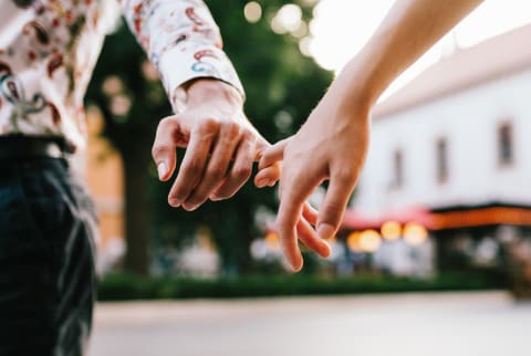 Couple Holding Hands