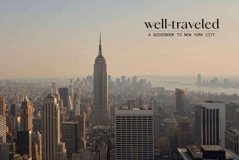 Well Traveled: A Guidebook To New York City