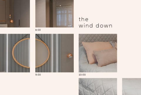 the wind down bedroom routine