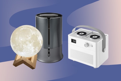 three small humidifiers