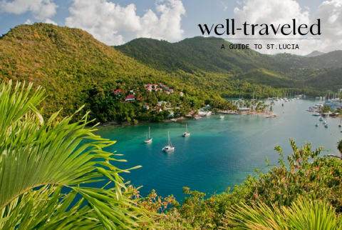 Well traveled in St Lucia