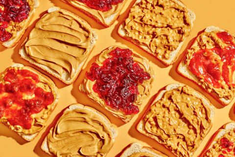 Peanut Butter and Jelly Sandwiches