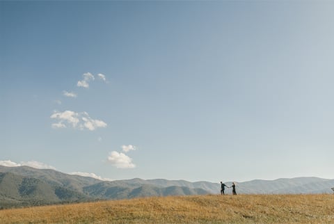 Mountain couple