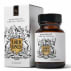cbd capsule supplements in amber bottle with white label