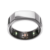 silver ring with sleep tracker