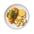 Chicken meal with cauliflower