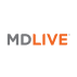 MDLive in gray and orange