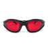 blue light blocking glasses in red