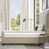Saatva classic innerspring mattress on bedframe
