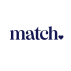 The Match.com dating app logo.