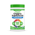 Orgain supplement in white bottle with green detailing